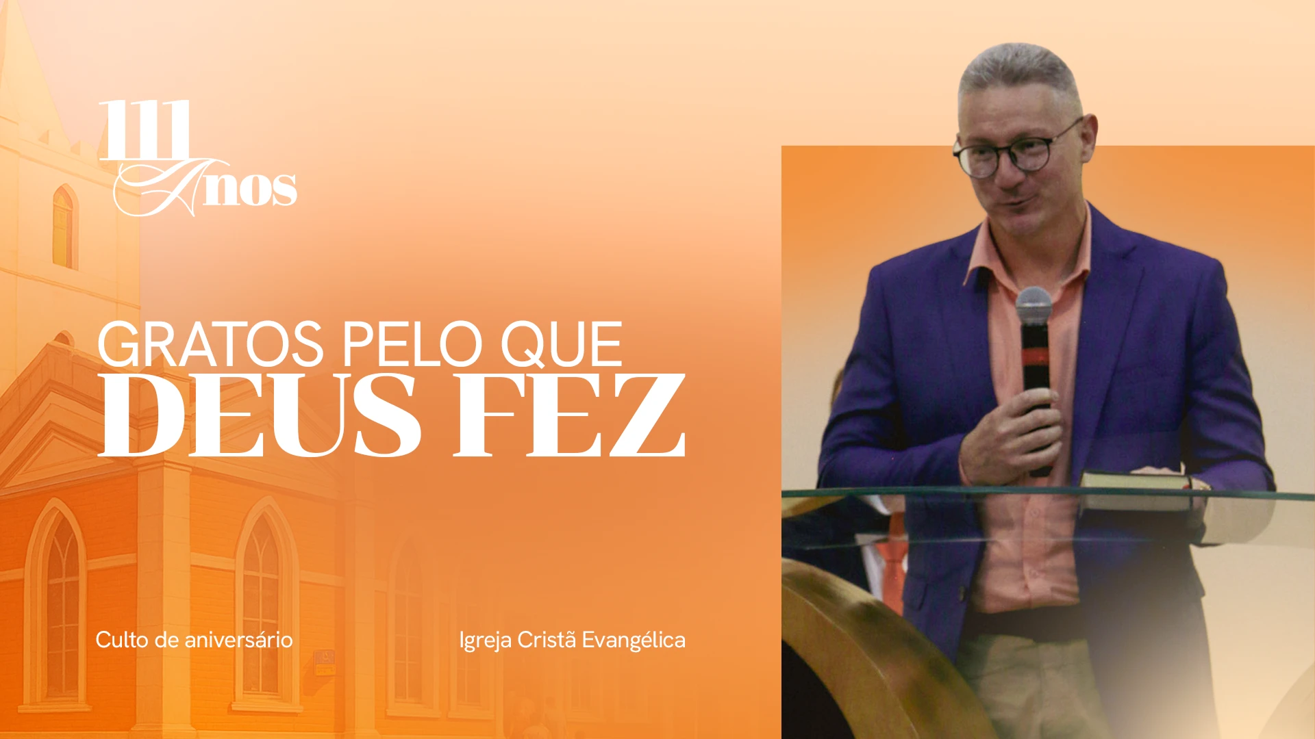 Gratidão pelo que Deus Fez